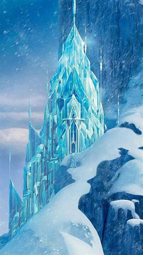 Elsa Castle Frozen Disney Movie Frozen Pictures Frozen Castle