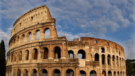 Rome Colosseum Italy Unveils Plan For New Floor With Gladiators View