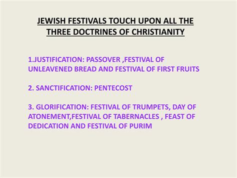 Ppt A Study On Jewish Festivals Powerpoint Presentation Free