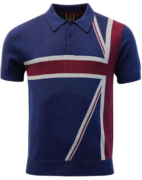 We did not find results for: MERC Castle Retro 1960s Mod Union Jack Knitted Polo Shirt ...