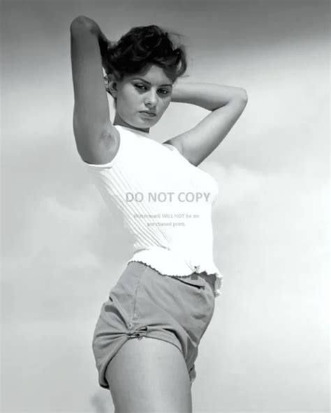 Sophia Loren Legendary Actress And Sex Symbol 8x10 Publicity Photo Fb 951 £806 Picclick Uk