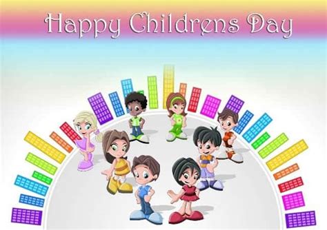 Happy children s day color font design. Happy Children's Day Whatsapp Status, Quotes, Wishes
