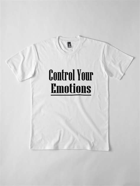 Control Your Emotions Tri Blend T Shirt By Sulmandesign In 2022