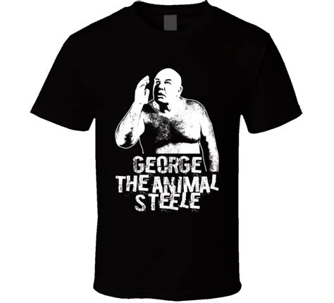 George The Animal Steele Retro Legends Of Wrestling T Shirt