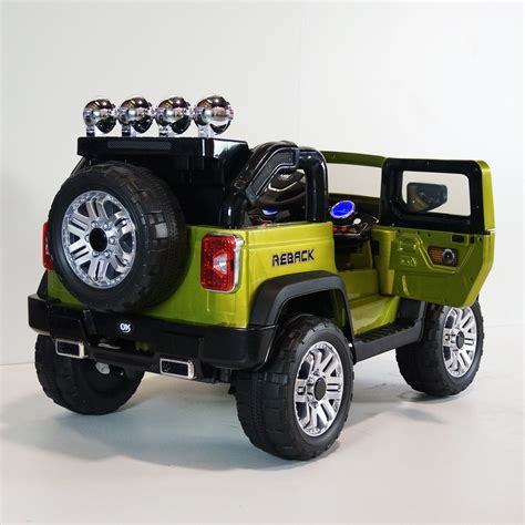 Jeep Rideonecar Wrangler Style Battery Operated Ride On Toy Car For