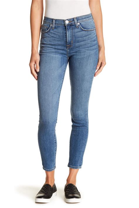 Hudson Jeans Blair High Waisted Skinny Ankle Jeans In Blue Lyst