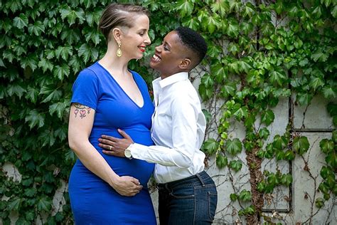 Nikki And Julies Maternity Session And Journey To Pregnancy Capitol