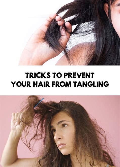 Tangling Hair Tricks To Prevent Your Hair From Tangling Beauty Tips For Skin Hair Beauty
