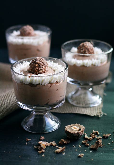 A Simple And Elegant Dessert Two Ingredient Chocolate Hazelnut Mousse