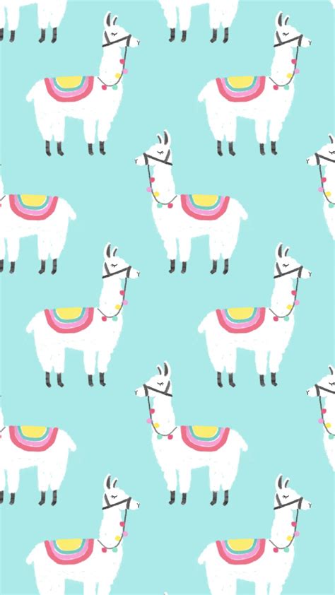 Cute Llama Wallpapers Wallpaper Cave