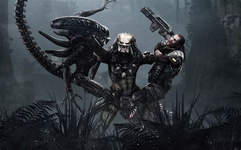 Free Download Alien Vs Predator Game Hd Wallpaper 1920x1200 4813