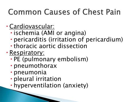 Ppt Chest Pain Powerpoint Presentation Free Download Id761733