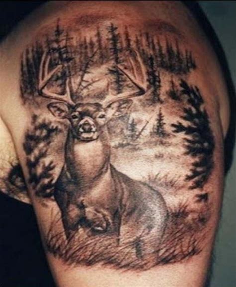 I Wish I Could Get Just The Deer As A Tattoo But Smaller Cuz It Reminds
