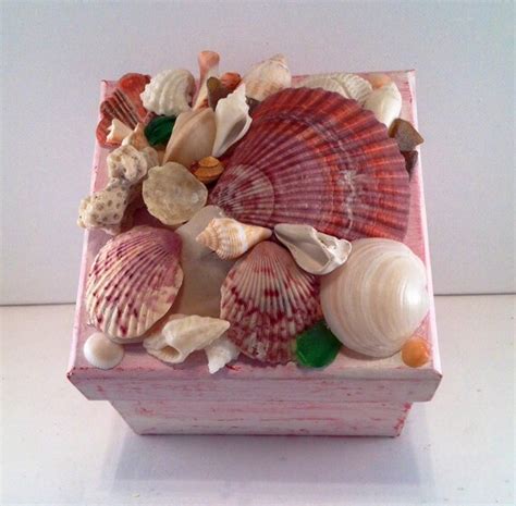 Items Similar To Seashell Treasure Box On Etsy