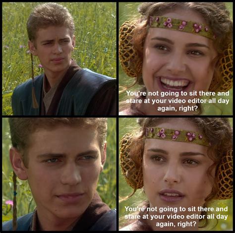 Funny Anakin And Padme Meme Funnymadworld