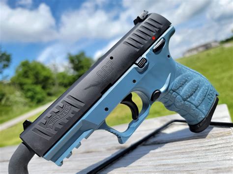 Walther Ccp M2 9mm 354in Blue Titanium 2 8rd Mags Dukes Sport Shop