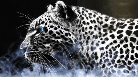 Awesome Snow Leopard Hd Animal Wallpaper