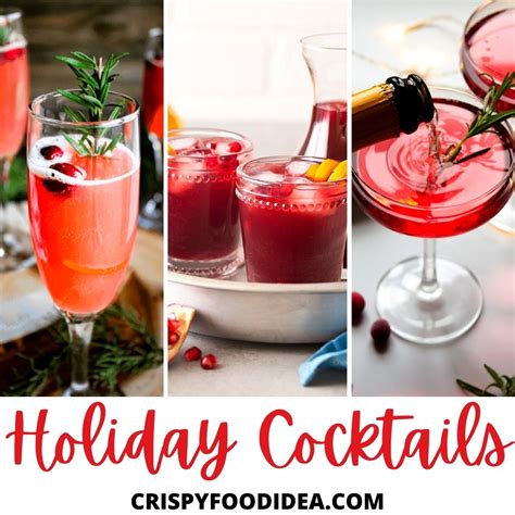 21 easy holiday cocktail recipes best for celebration
