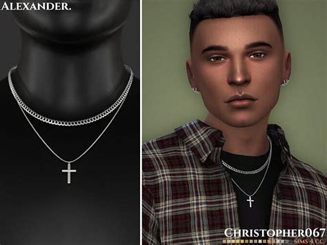 Alexander Necklace By Christopher067 At Tsr Sims 4 Updates