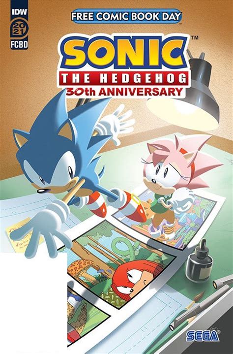 Idw Sonic The Hedgehog 30th Anniversary Free Comic Book Day 2021 Wiki