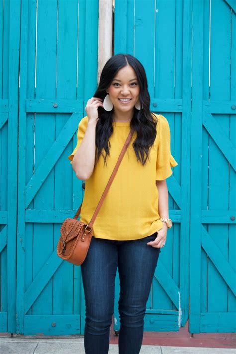 4 Ways To Style A Golden Yellow Top 6 Yellow Top Options
