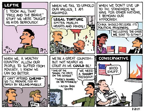 11 Classic Ted Rall Cartoons About American Patriotism Ted Ralls