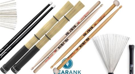 The Best Drumsticks Brushes And Mallets Of 2023 Gearank