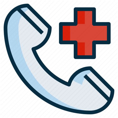 Cross Emergency Hotline Medical Phone Icon
