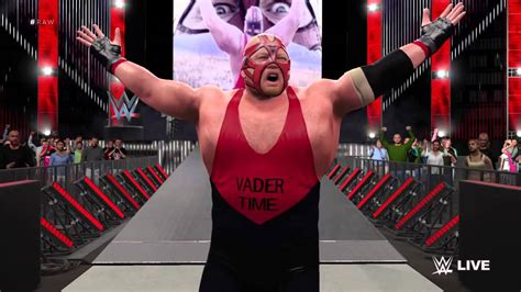 WWE 2K16 Vader Entrance PS4 YouTube