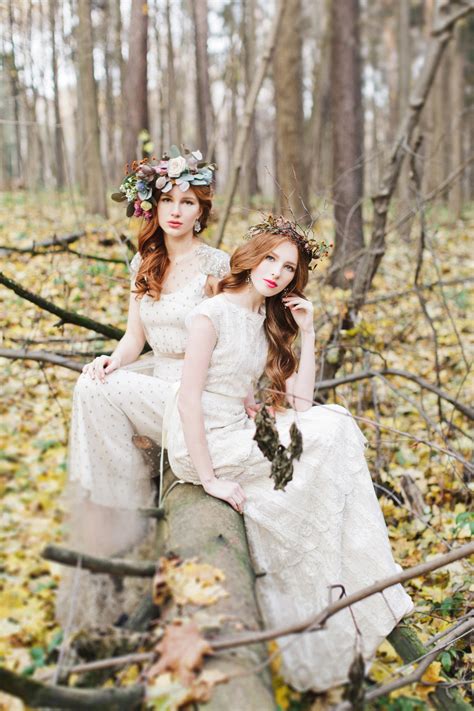 Enchanted Forest Fairytale Wedding In Shades Of Autumn 1