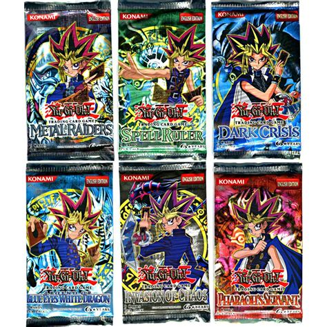 Yu Gi Oh Lot Of 6 Classic Booster Packs