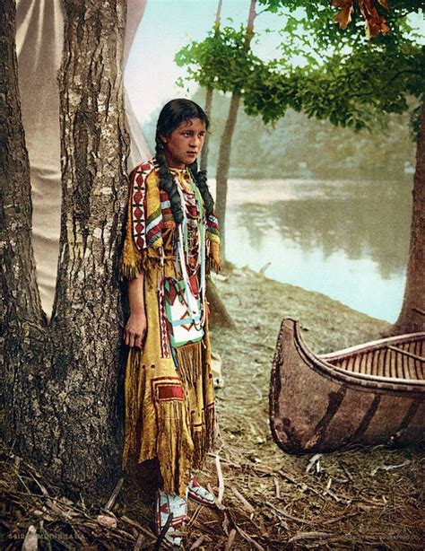15 Rare Captivating Colour Of Native American Photos 1800s Living