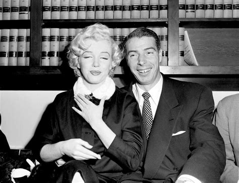 61 years ago in s f joe dimaggio marries marilyn monroe