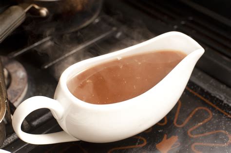 Free Stock Photo 12295 Gravy Boat Filled With Rich Hot Gravy