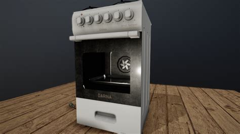Thank you to nhl shop for my new sens swag! Gas stove - Download Free 3D model by kreems (@kreems ...