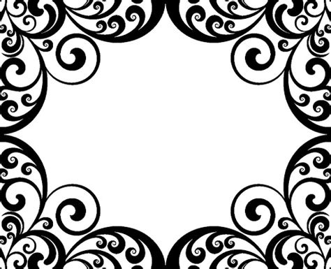 You can use these free rectangle clipart black and white for your websites, documents or presentations. Swirl Border Damask Pictures - ClipArt Best - ClipArt Best