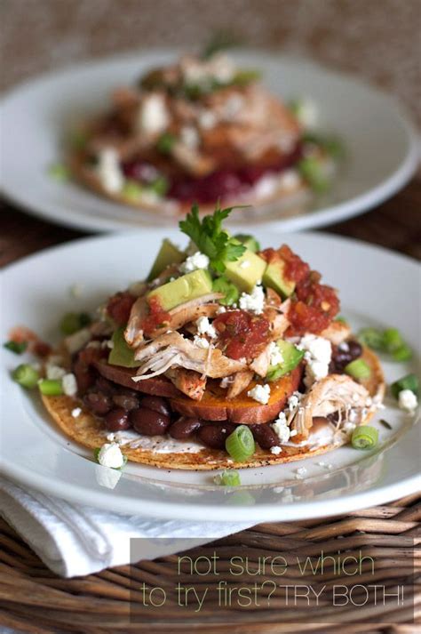 Sure, there may be football and a parade on thanksgiving, but true fans of the holiday know it's all about the food. Mexican Thanksgiving Tostadas. Great way to use those ...