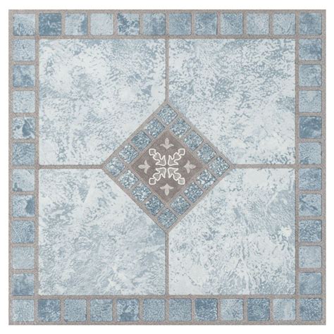 Achim Portfolio Self Adhesive Vinyl Floor Tile 9 Tiles9 Sq Ft 2