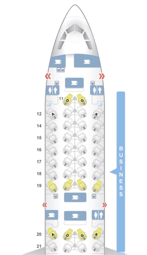 Cathay Pacific Airbus A350 Seat Map