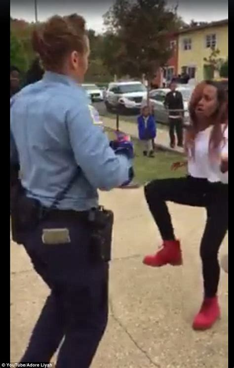 Teen Challenges Female Police Officer To Nae Nae Dance Off And Is Floored By Her Moves Daily