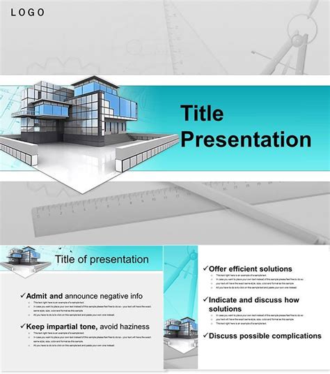 Construct Building Powerpoint Template Architecture Powerpoint