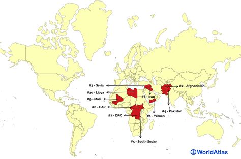 Most Dangerous Countries For Women Worldatlas