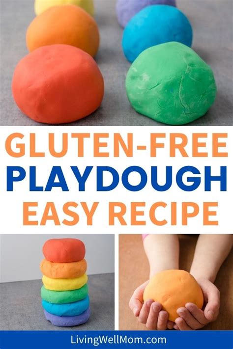 Easy Gluten Free Playdough In Less Than 5 Minutes Living Well Mom