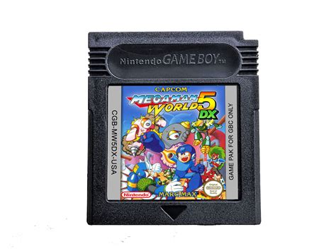 Mega Man World 5 Dx Gameboy Color Gbc Retro Gamers Us
