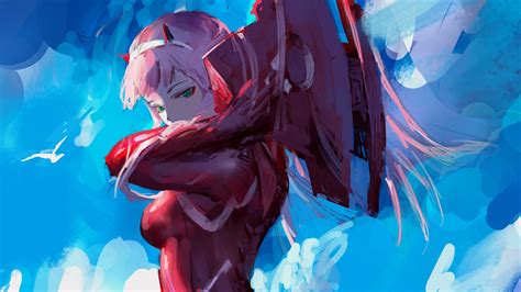 Anime Anime Girls Zero Two Darling In The Franxx Darling In The