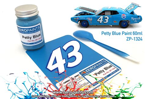 Petty Blue Paint 60ml Zp 1324 Zero Paints