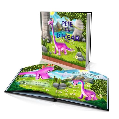 Personalized Story Book The Dinosaur Personalized