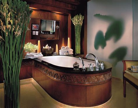 Escape the hustle and bustle of Bangkok with a luxurious soak in @Four