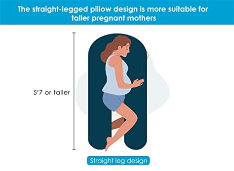 Queen Rose Extra Long U Shaped Body Pillow 65in Pregnancy Pillows For