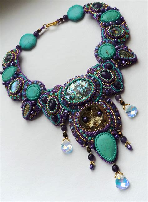 Amazing Embroidered Jewelry By Irina Chikineva Beads Magic